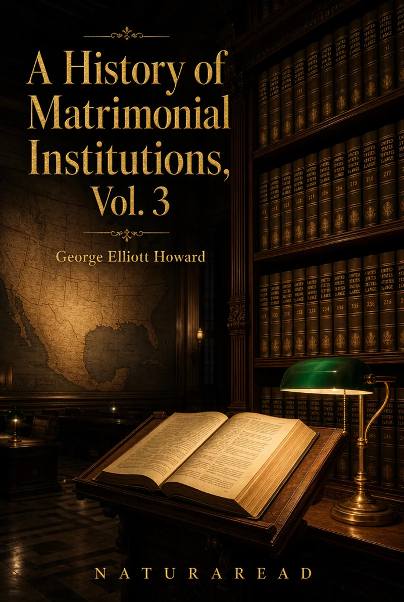 A History of Matrimonial Institutions, Vol. 3 of 3