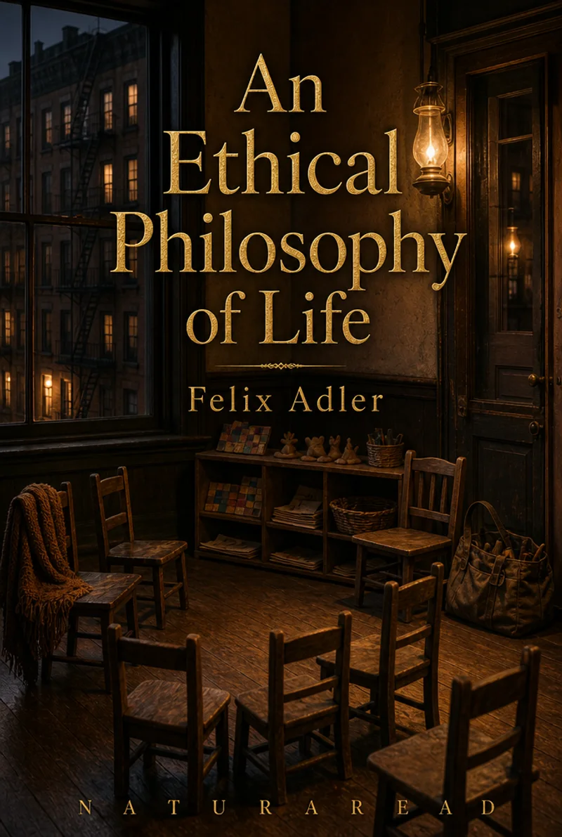An ethical philosophy of life presented in its main outlines