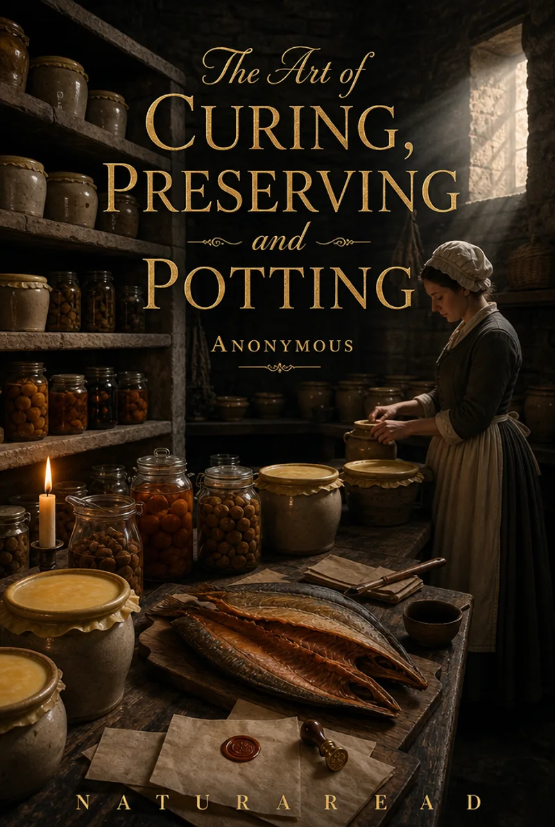 The art and mystery of curing, preserving, and potting all kinds of meats, game, and fish; also, the art of pickling and the preservation of fruits and vegetables