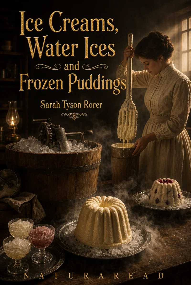 Ice Creams, Water Ices, Frozen Puddings Together with Refreshments for all Social Affairs