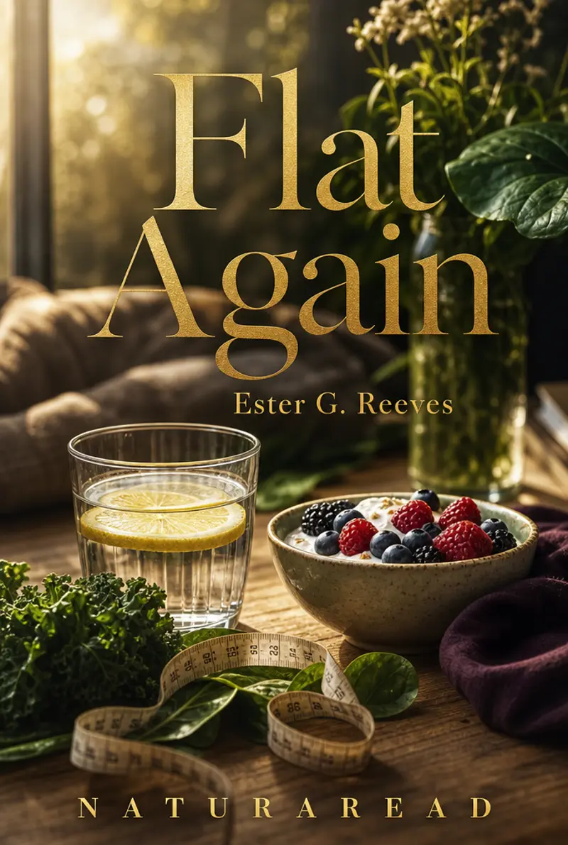 Flat Again: How to Lose Stubborn Belly Fat After 40 Without Starving, Counting, or the Gym