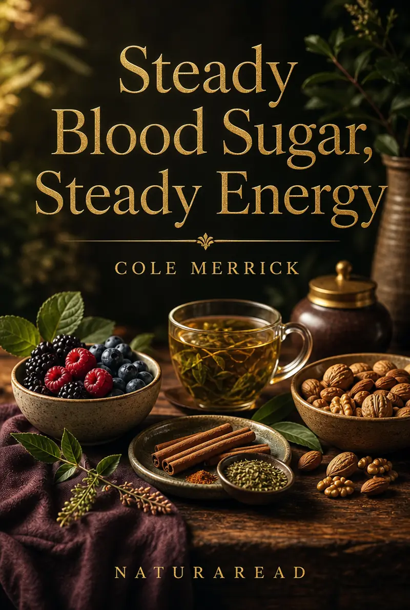 Steady Blood Sugar, Steady Energy: Simple Food and Daily Habits to Beat the Crashes and Feel Even, All Day Long